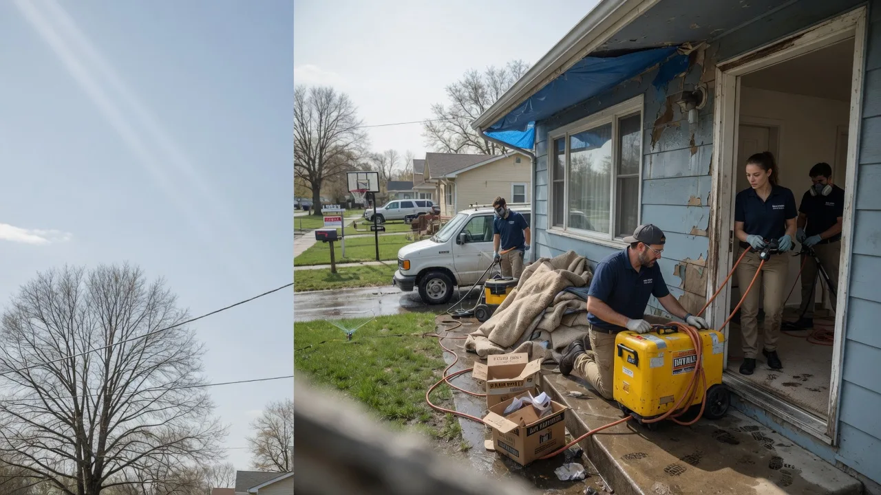 Basement Flood Cleanup in Otterbein, IN near me